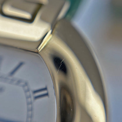 Cartier Ellipse Watch YG Leather Quartz Ivory — view 8