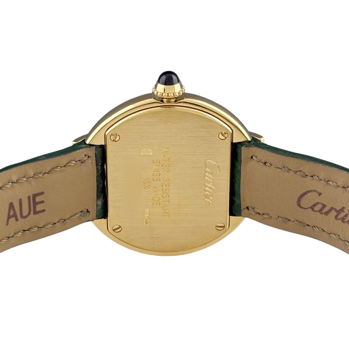 Cartier Ellipse Watch YG Leather Quartz Ivory — view 4