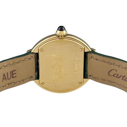 Cartier Ellipse Watch YG Leather Quartz Ivory — view 4