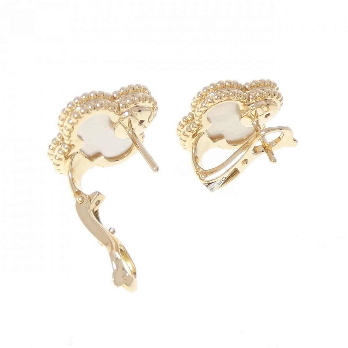 Van Cleef & Arpels Vintage Alhambra Earrings — view 3