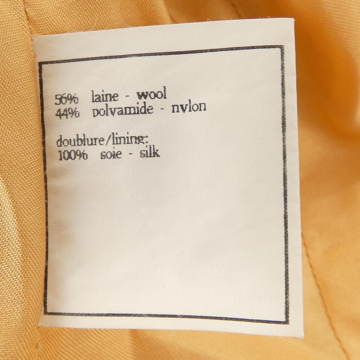 Chanel 96P Vintage Suit Orange — view 3