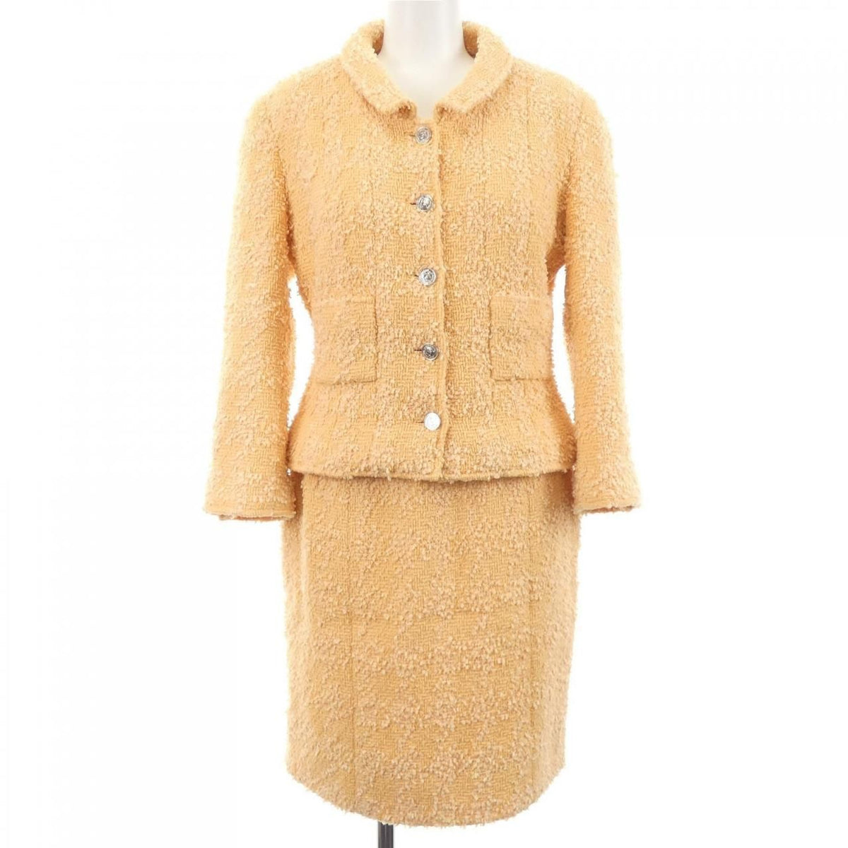 Chanel 96P Vintage Suit Orange