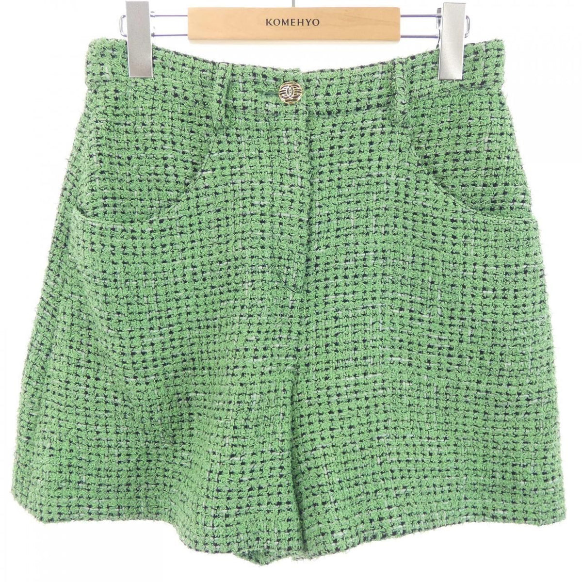 Chanel Shorts Green
