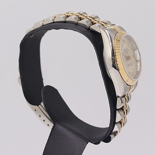 Rolex Datejust Automatic Date Gold Dial Watch — view 2