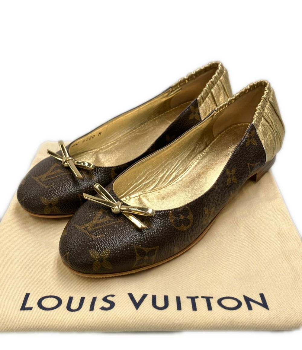 Louis Vuitton Monogram Flat Shoes SC M