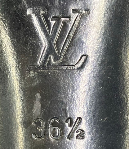 Louis Vuitton Monogram Pointed Toe Pumps M Heel 36.5 — view 4