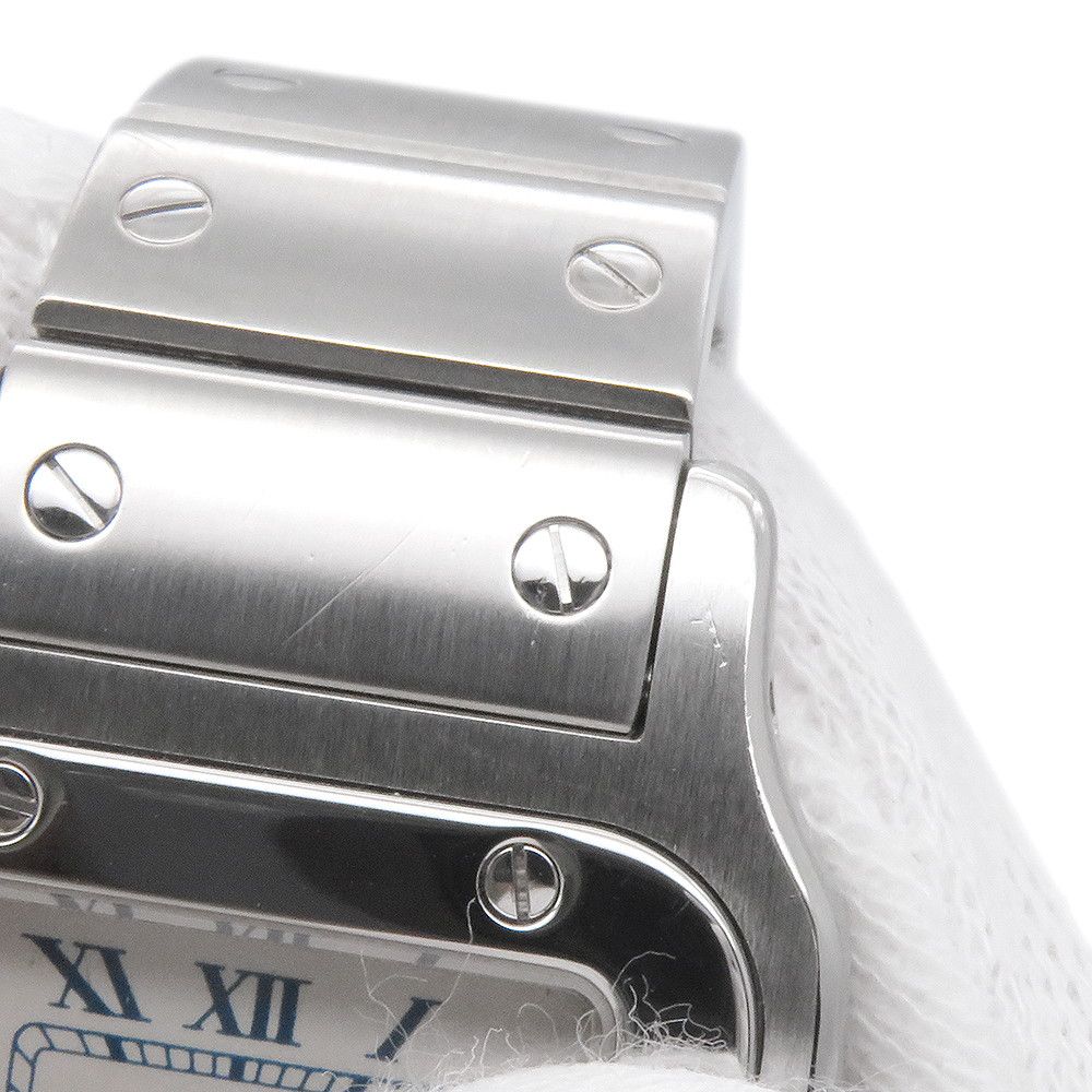 Cartier Santos Galbee SM Watch White Dial Quartz — view 4