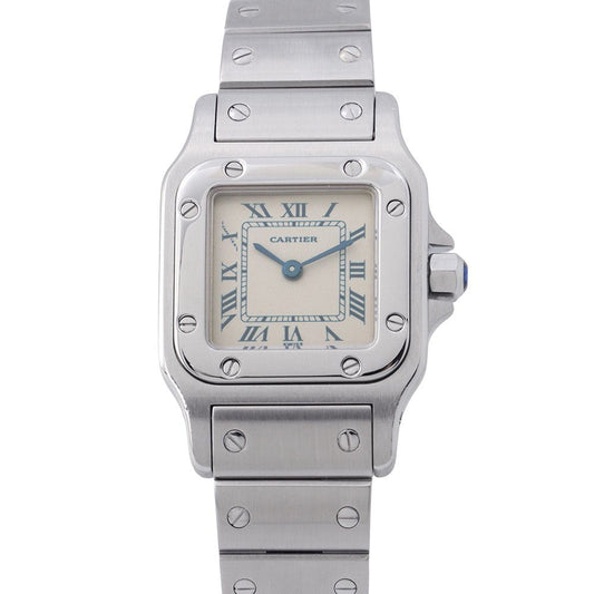 Cartier Santos Galbee SM Watch White Dial Quartz