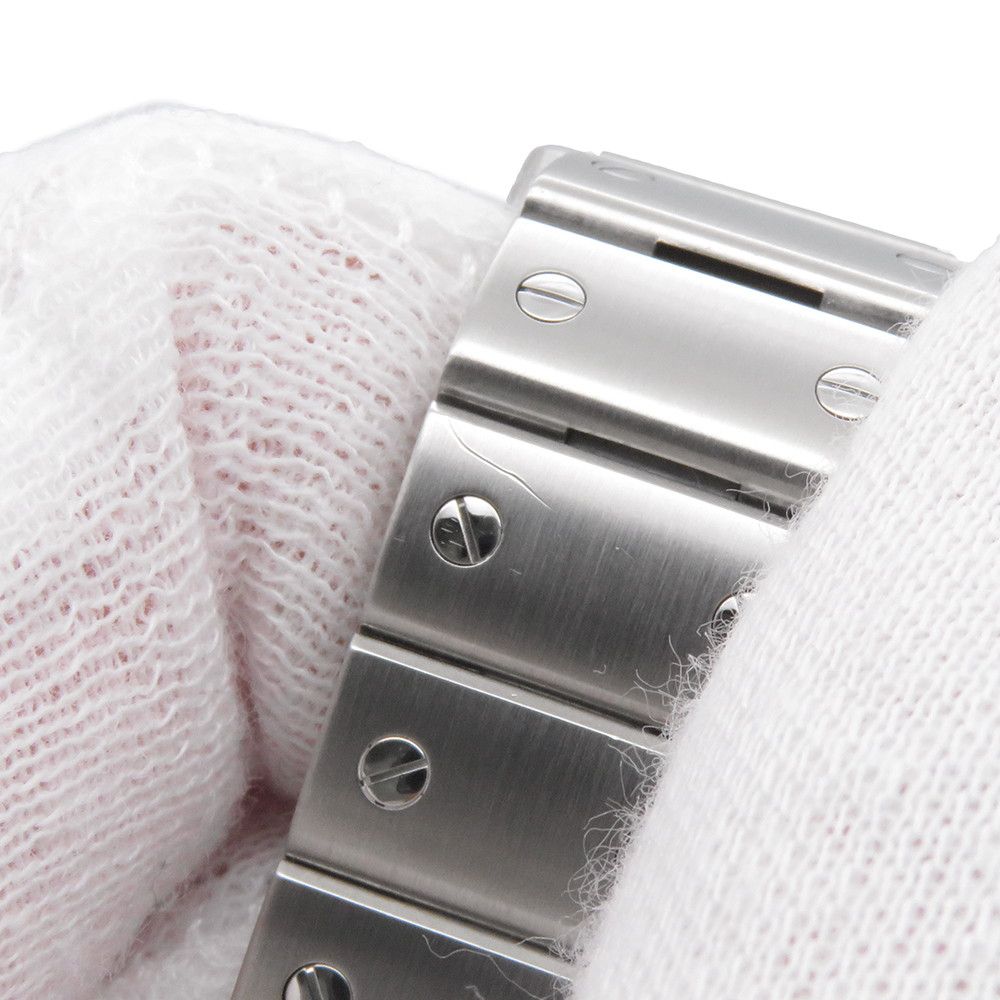 Cartier Santos Galbee SM Watch White Dial Quartz — view 7