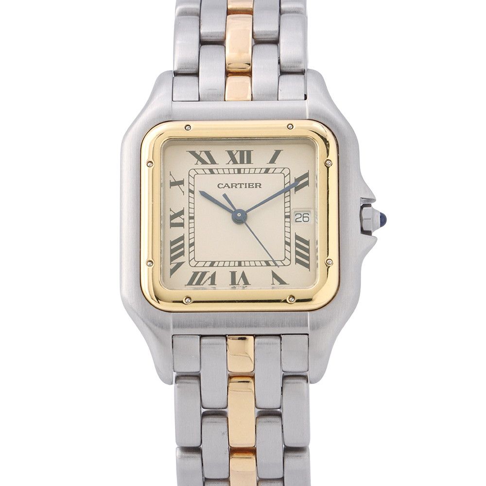 Cartier Panthere LM 1 Row Watch Ivory Dial