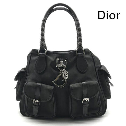 Dior Vintage Brea Hand Bag Nylon Khaki