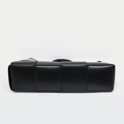 Bottega Veneta Arco Tote Bag Black Intrecciato Calf Leather — view 3