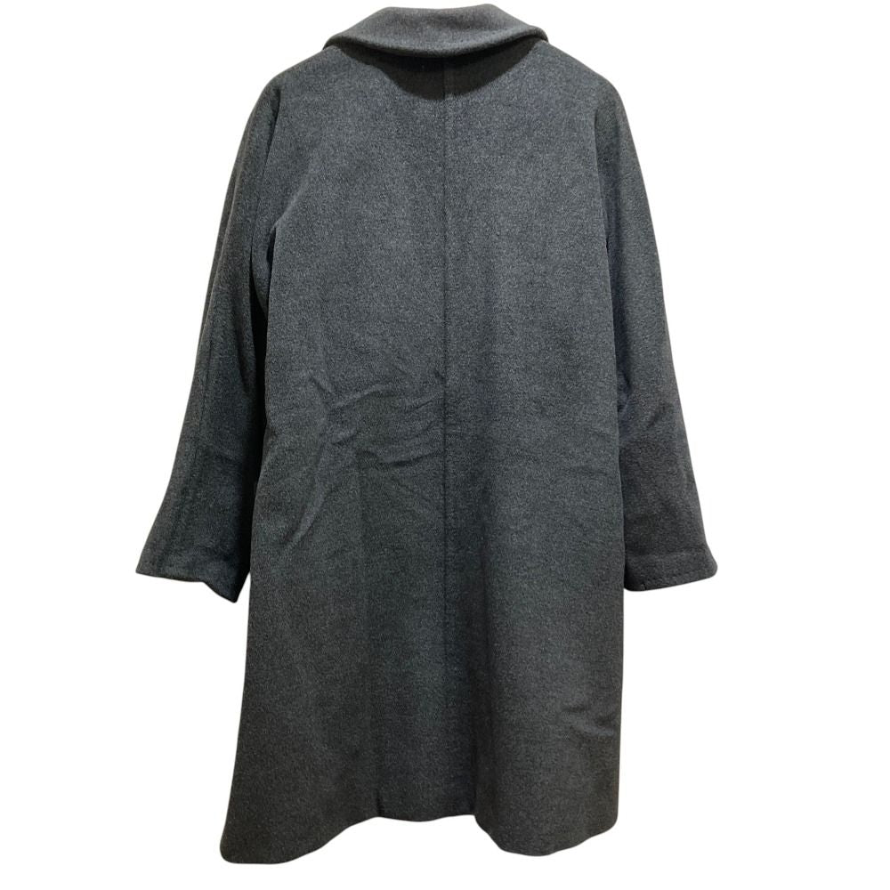 Max Mara Cashmere Blend Wool Over Chesterfield 38 Gray Jacket — view 4
