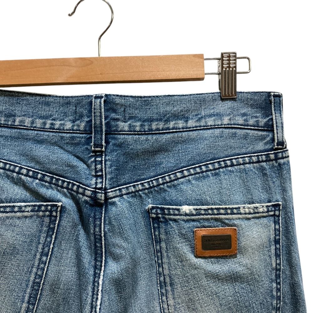 Dolce & Gabbana Distressed Plate Denim Pants Jeans 46 Indigo — view 7
