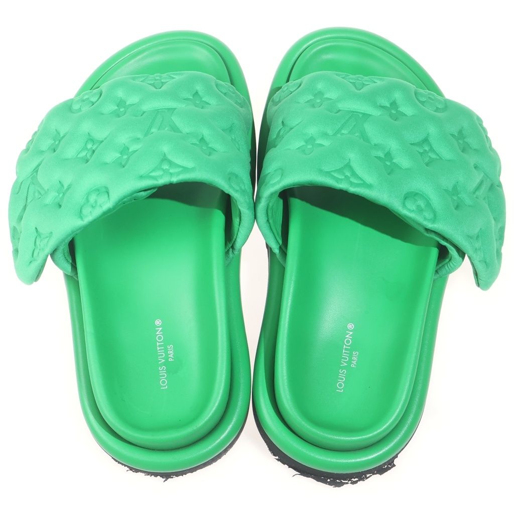 Louis Vuitton Poulpilot Line Sandals Green — view 4