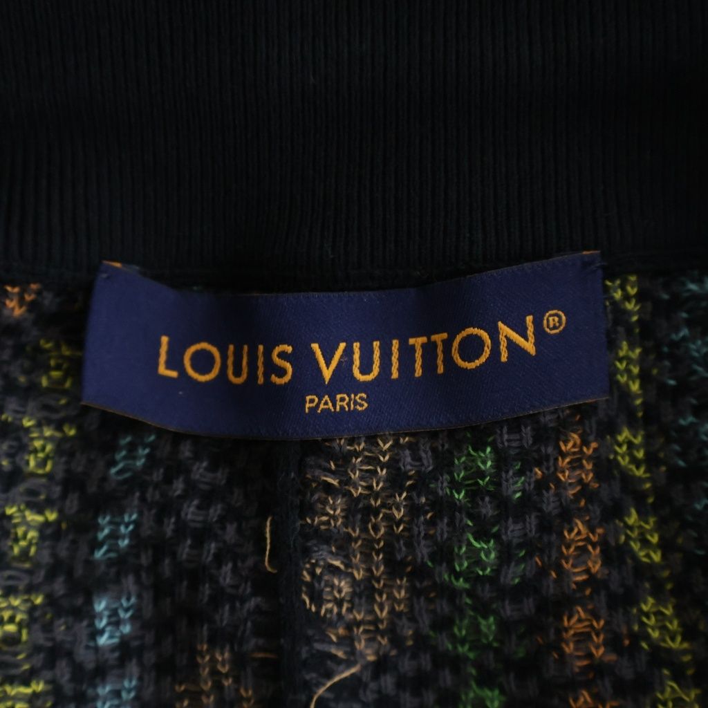 Louis Vuitton Damier Pattern Shorts Black — view 6