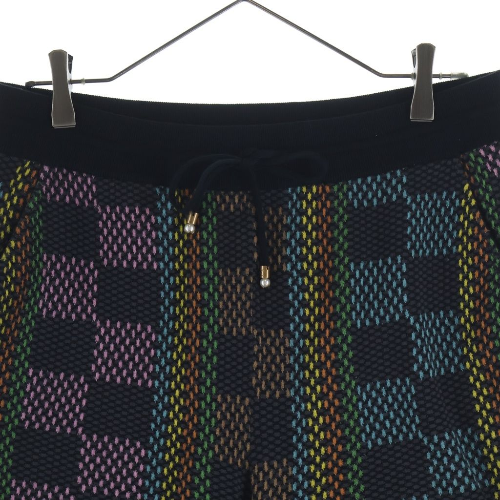 Louis Vuitton Damier Pattern Shorts Black — view 3