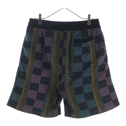 Louis Vuitton Damier Pattern Shorts Black — view 2