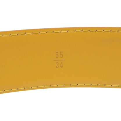 Louis Vuitton Ceinture Epi Leather Belt Yellow Gold — view 7