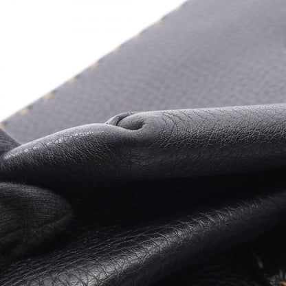 Fendi Handbag Selleria Doctor's Bag Black Leather — view 8