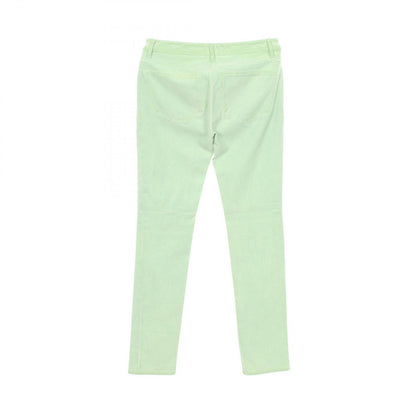 Chanel Pants CC Logo Pearl Button Skinny Cotton — view 2