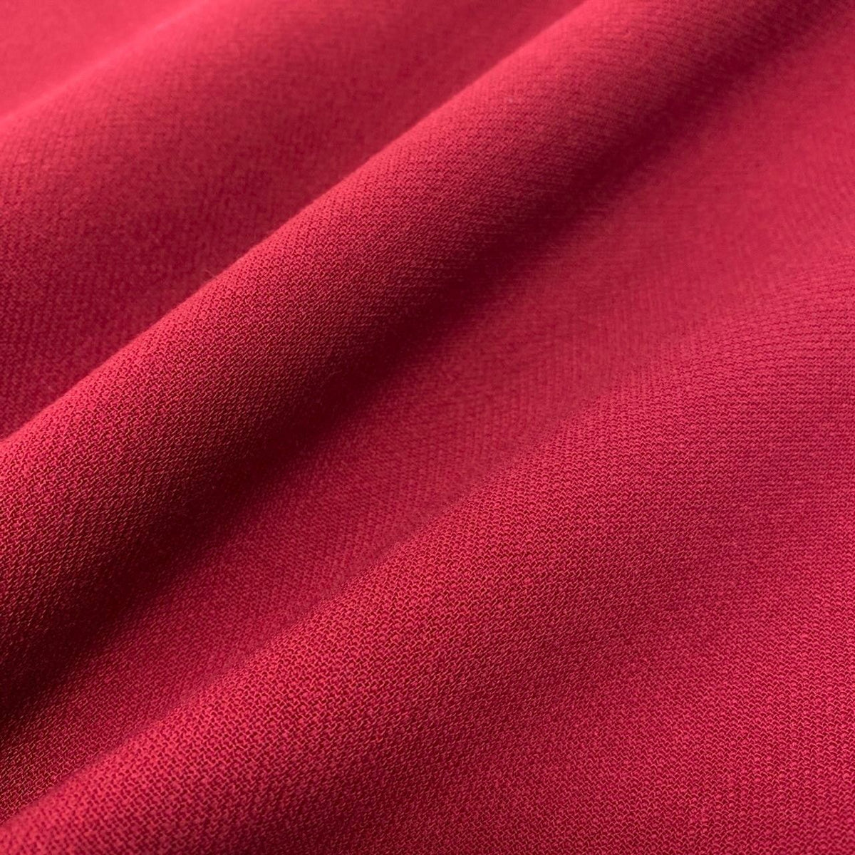 Prada Sleeveless Dress Knee Length 36 Red Wool — view 7