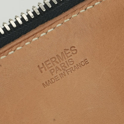 Hermes Paris Bombay 40 Boston Bag Epsom Noir Black Silver Veau — view 7