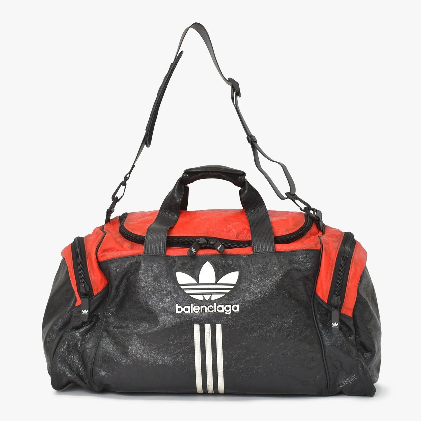 Balenciaga Adidas Collaboration Boston Bag Torefile Black — view 4