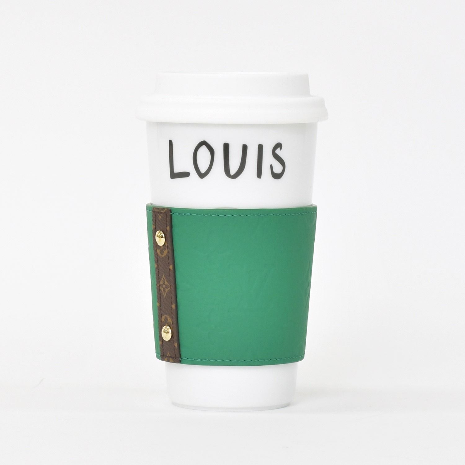 Louis Vuitton Tumbler Monogram Green White Cup — view 2