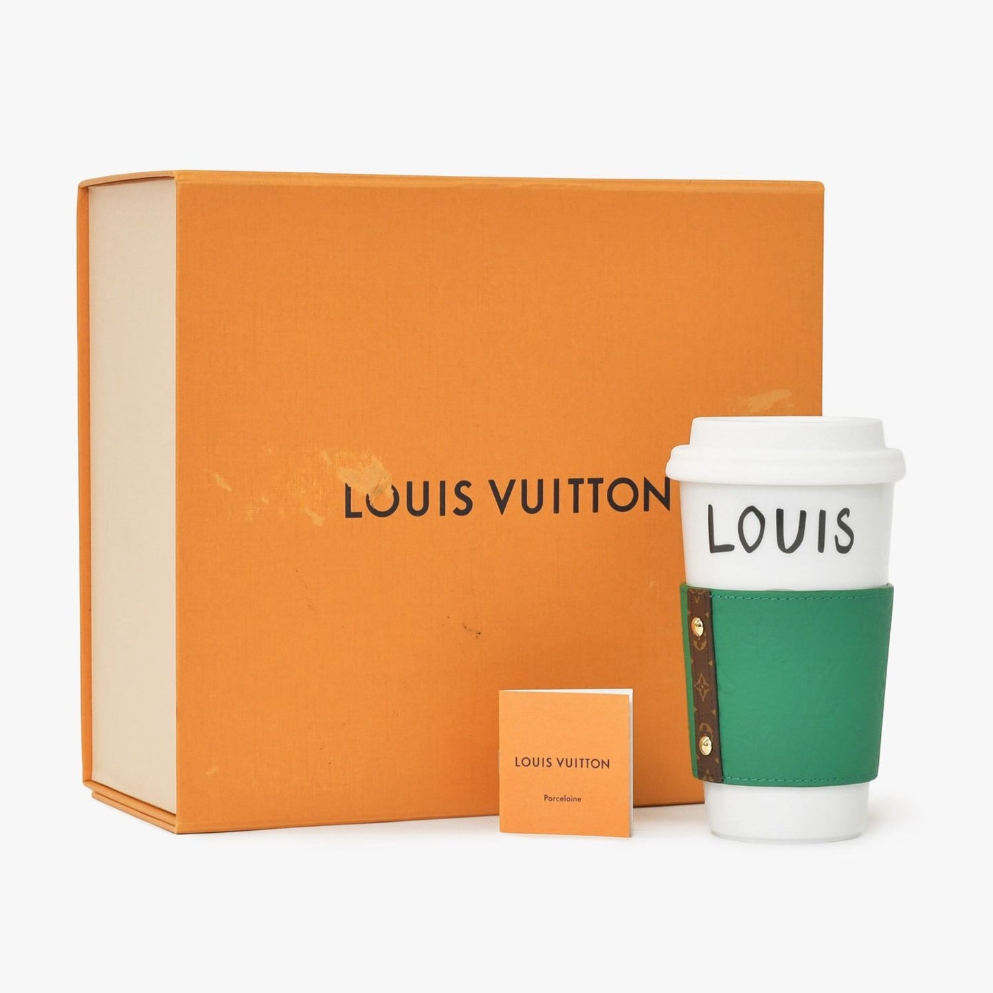 Louis Vuitton Tumbler Monogram Green White Cup