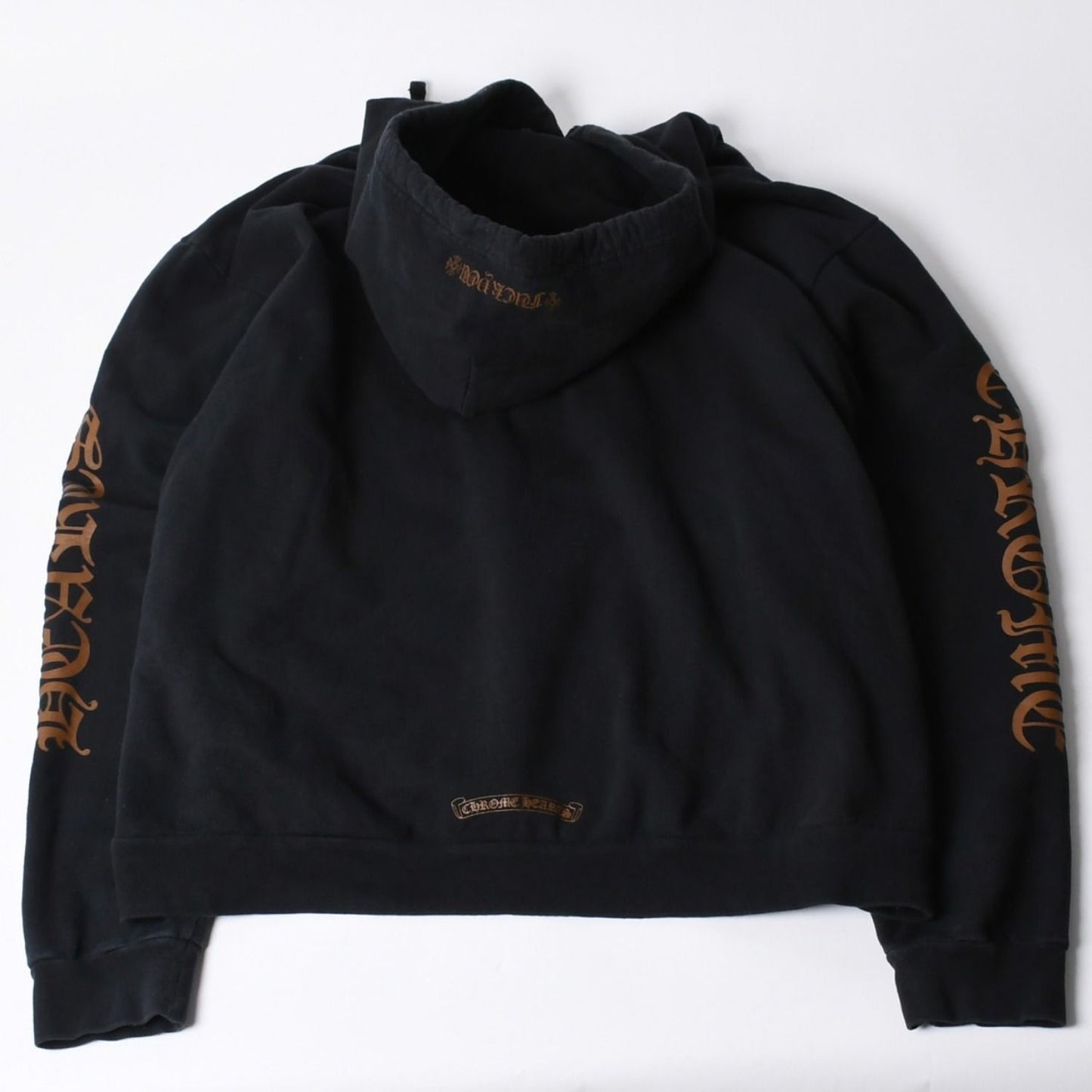Chrome Hearts Hoodie Logo Sleeve Print Black XL — view 2