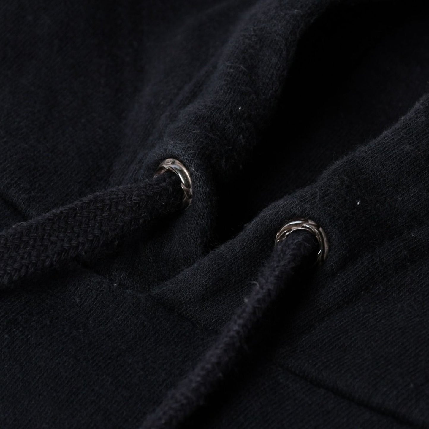 Chrome Hearts Hoodie Logo Sleeve Print Black XL — view 6
