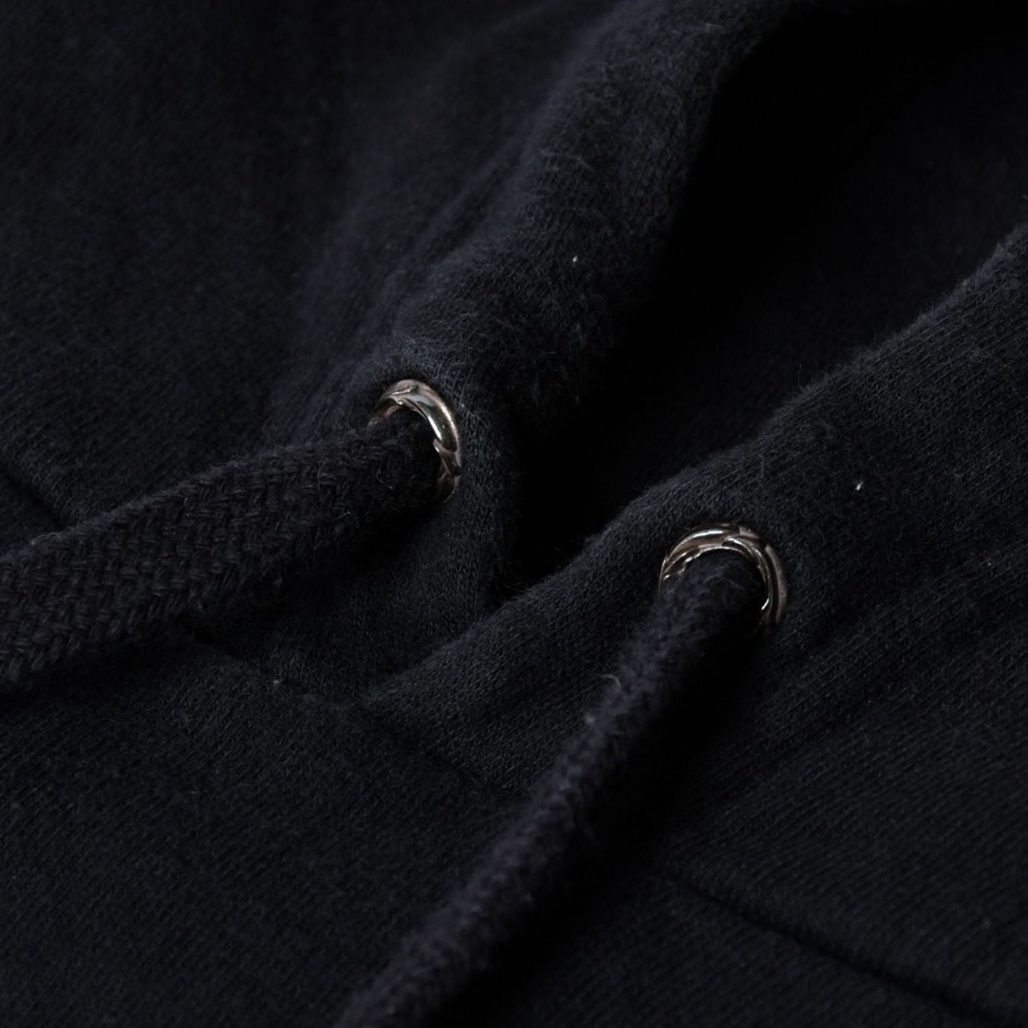 Chrome Hearts Hoodie Logo Sleeve Print Black XL — view 6