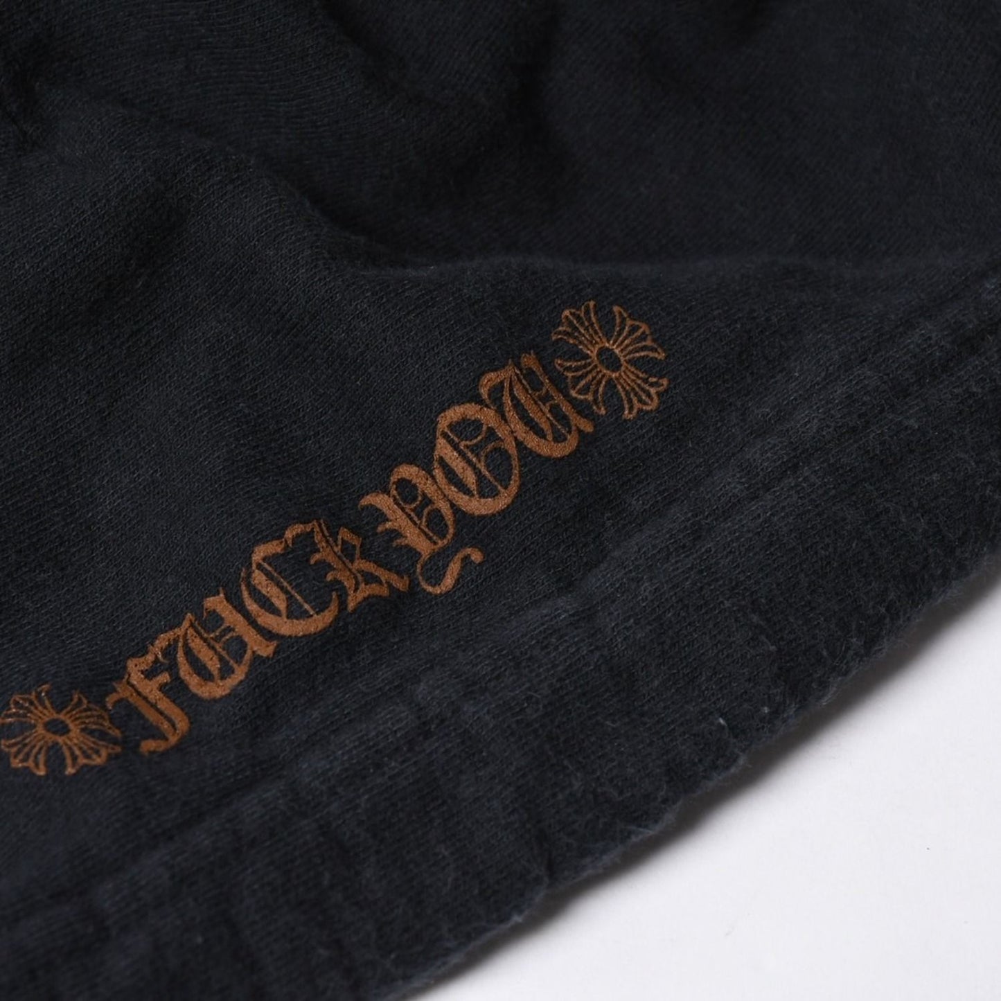 Chrome Hearts Hoodie Logo Sleeve Print Black XL — view 4