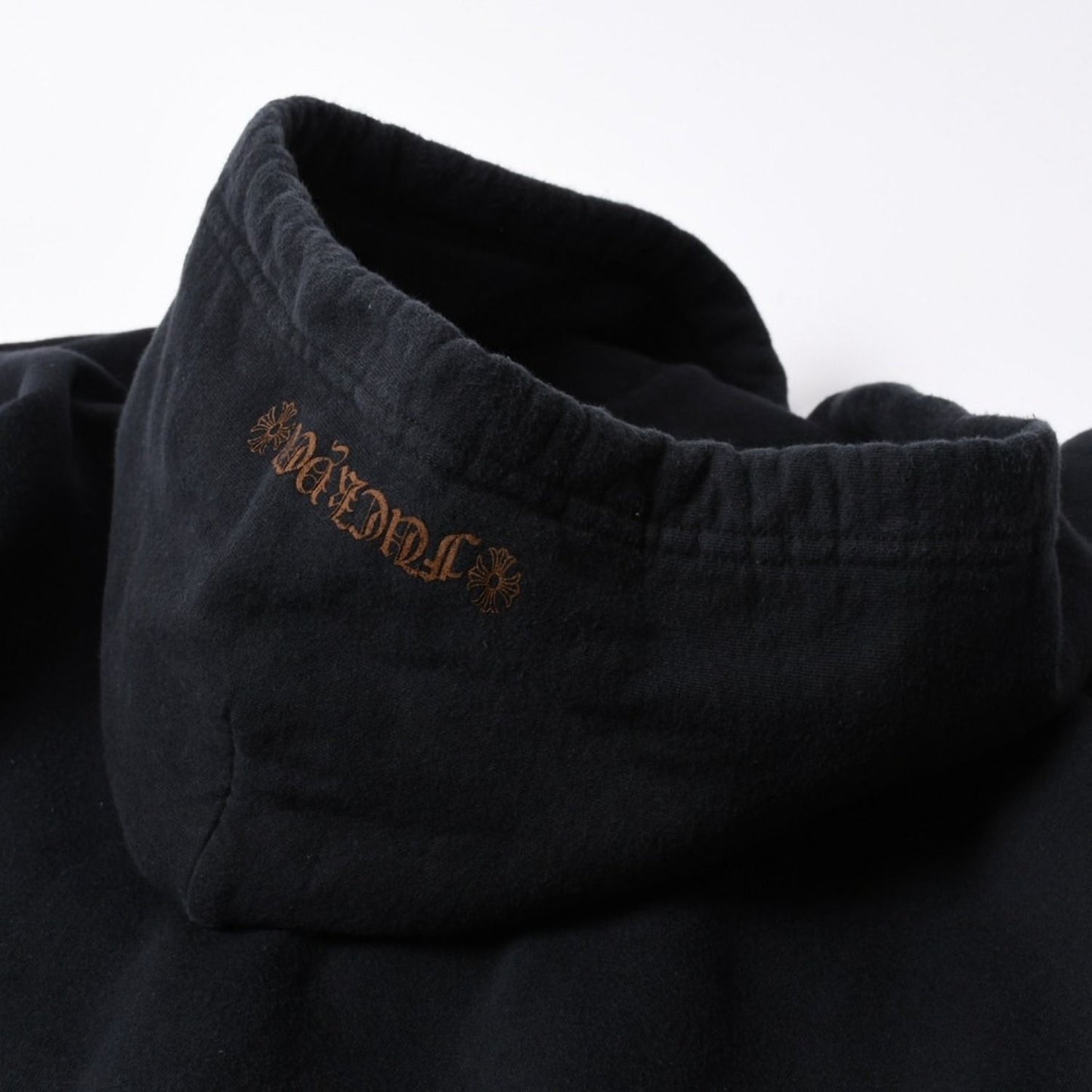 Chrome Hearts Hoodie Logo Sleeve Print Black XL — view 3