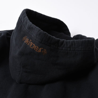 Chrome Hearts Hoodie Logo Sleeve Print Black XL — view 3