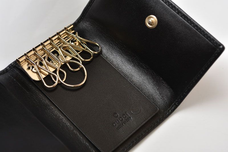 Gucci Key Case Key Holder 6 Gold — view 7