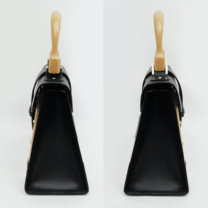 Goyard Saigon PM Black Hand Shoulder 2-Way Bag Canvas Leather — view 2