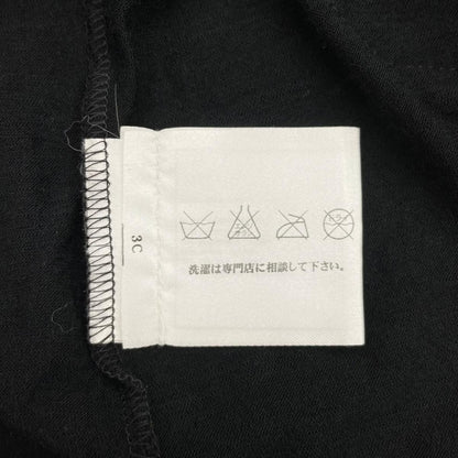 Chanel Short Sleeve Top CC Logo Braided Pocket 38 Wool Black — view 9