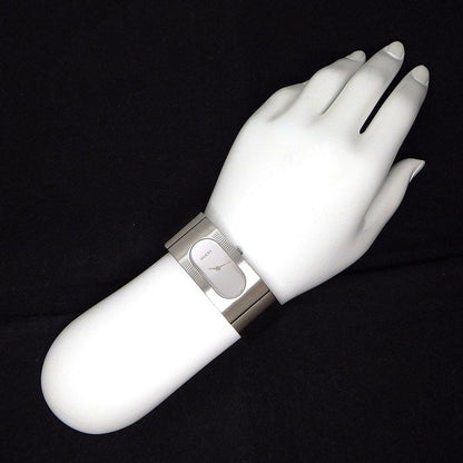 Gucci Watch Bangle Satin Silver Dial SS Quartz Analog — view 8