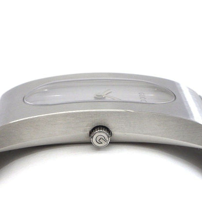 Gucci Watch Bangle Satin Silver Dial SS Quartz Analog — view 2