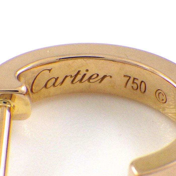 Cartier Earrings Love SM Hoop Mini 18K Pink Gold — view 3