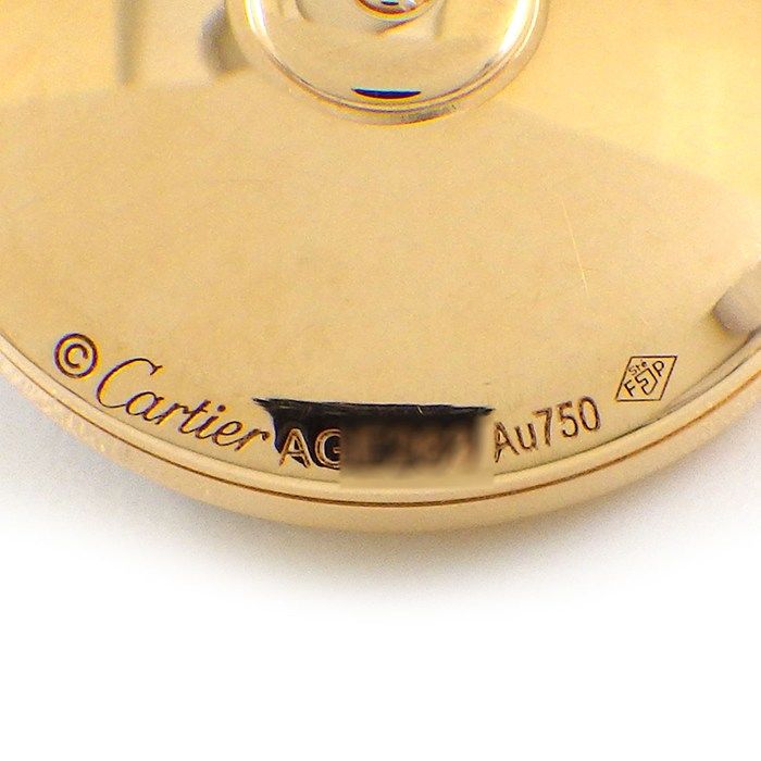 Cartier Long Necklace Amulet SM Onyx 1 Point Diamond 18K Pink Gold — view 6
