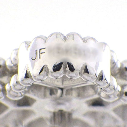 Van Cleef & Arpels Earrings Sweet Alhambra 24 Points Diamond Total 18K White — view 4