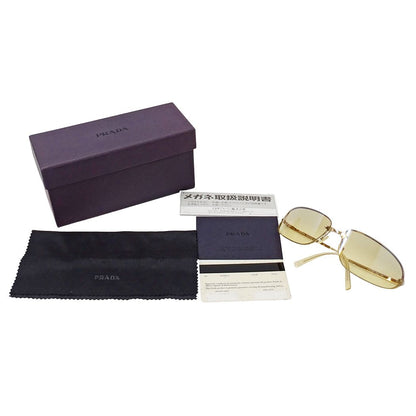 Prada Sunglasses Gold Beige Summer Cool Eyewear — view 8