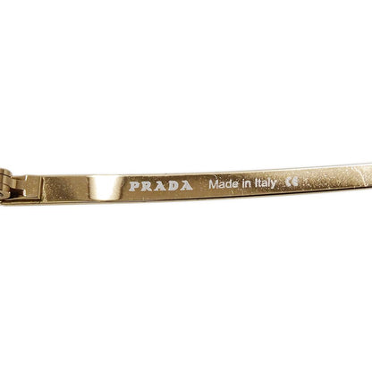 Prada Sunglasses Gold Beige Summer Cool Eyewear — view 7