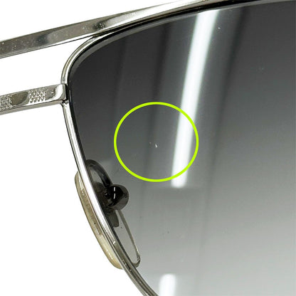 Louis Vuitton Sunglasses Metal Acetate Damier Attitude Aljan Silver Gray 16 — view 8
