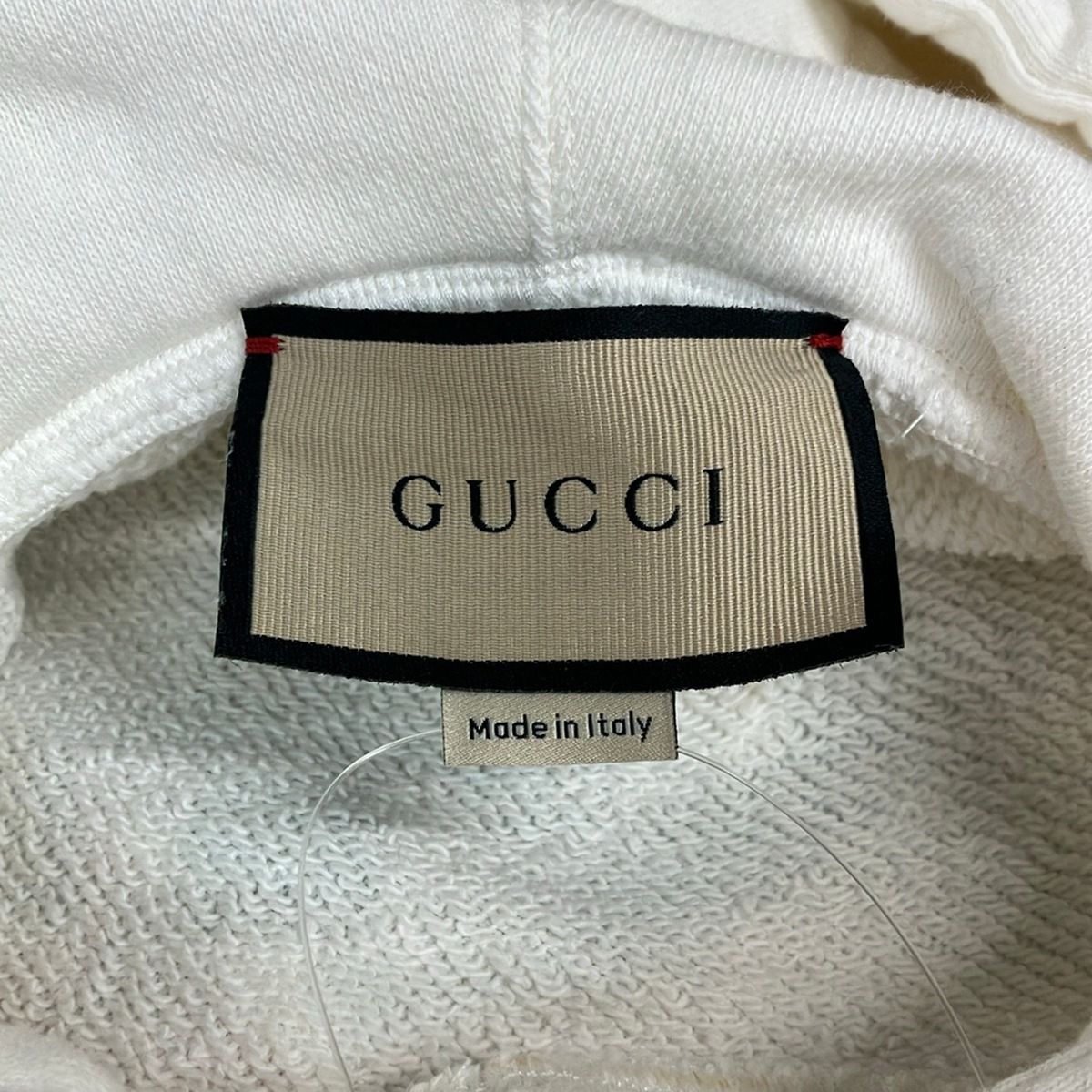 Gucci Hoodie Xxs XS White Green Red Long Sleeve — view 3