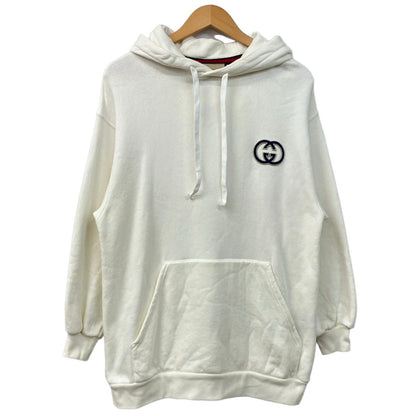 Gucci Hoodie Xxs XS White Dark Navy Long Sleeve