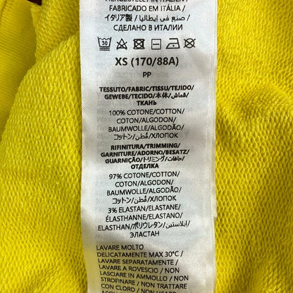 Gucci Sweatshirt XS Yellow White Dark Gray Long Sleeve — view 4